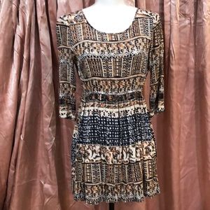 Forever 21 Mini Long Sleeve Dress Open Back